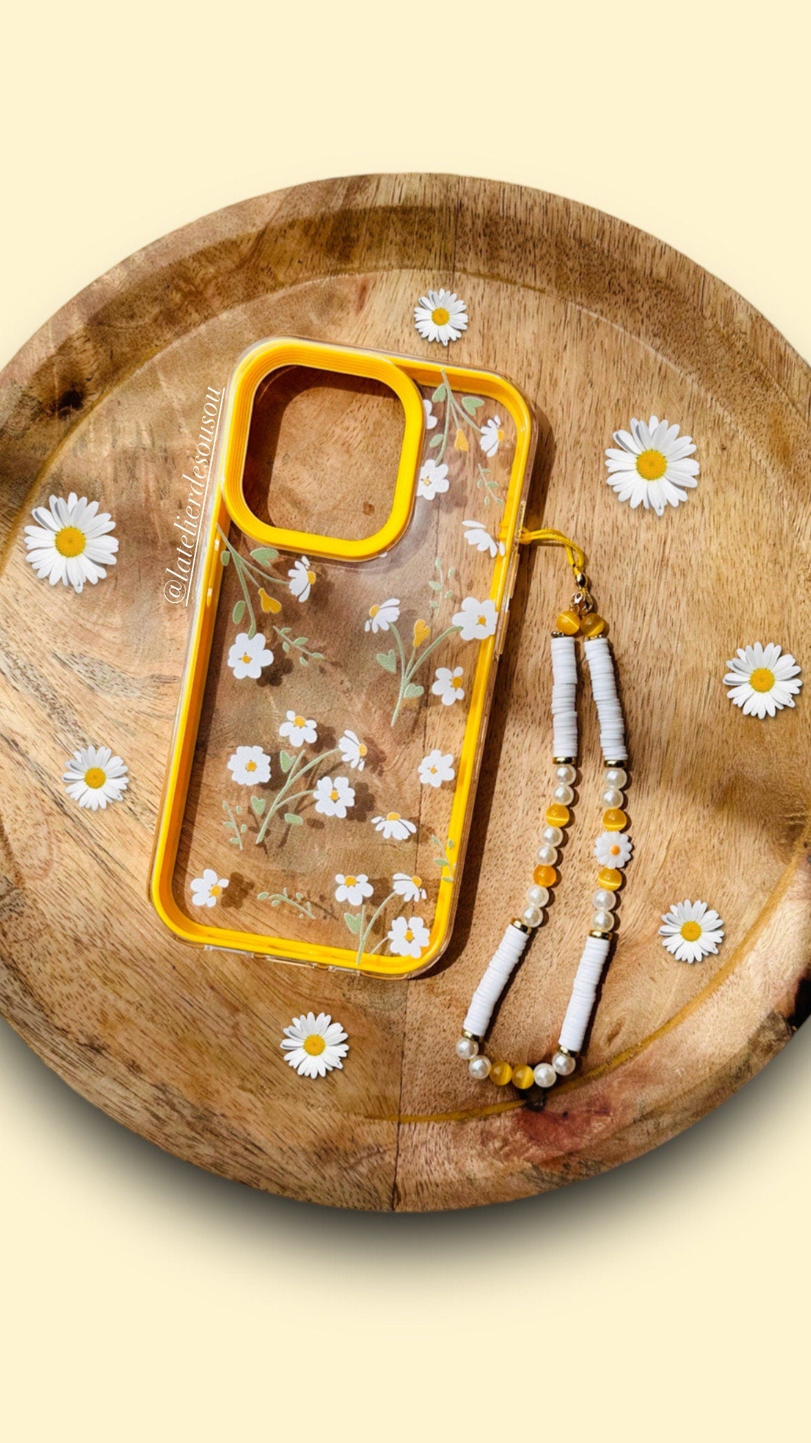 Coque de téléphone - coque iPhone - phone strap - phone case - coque et bijou de téléphone