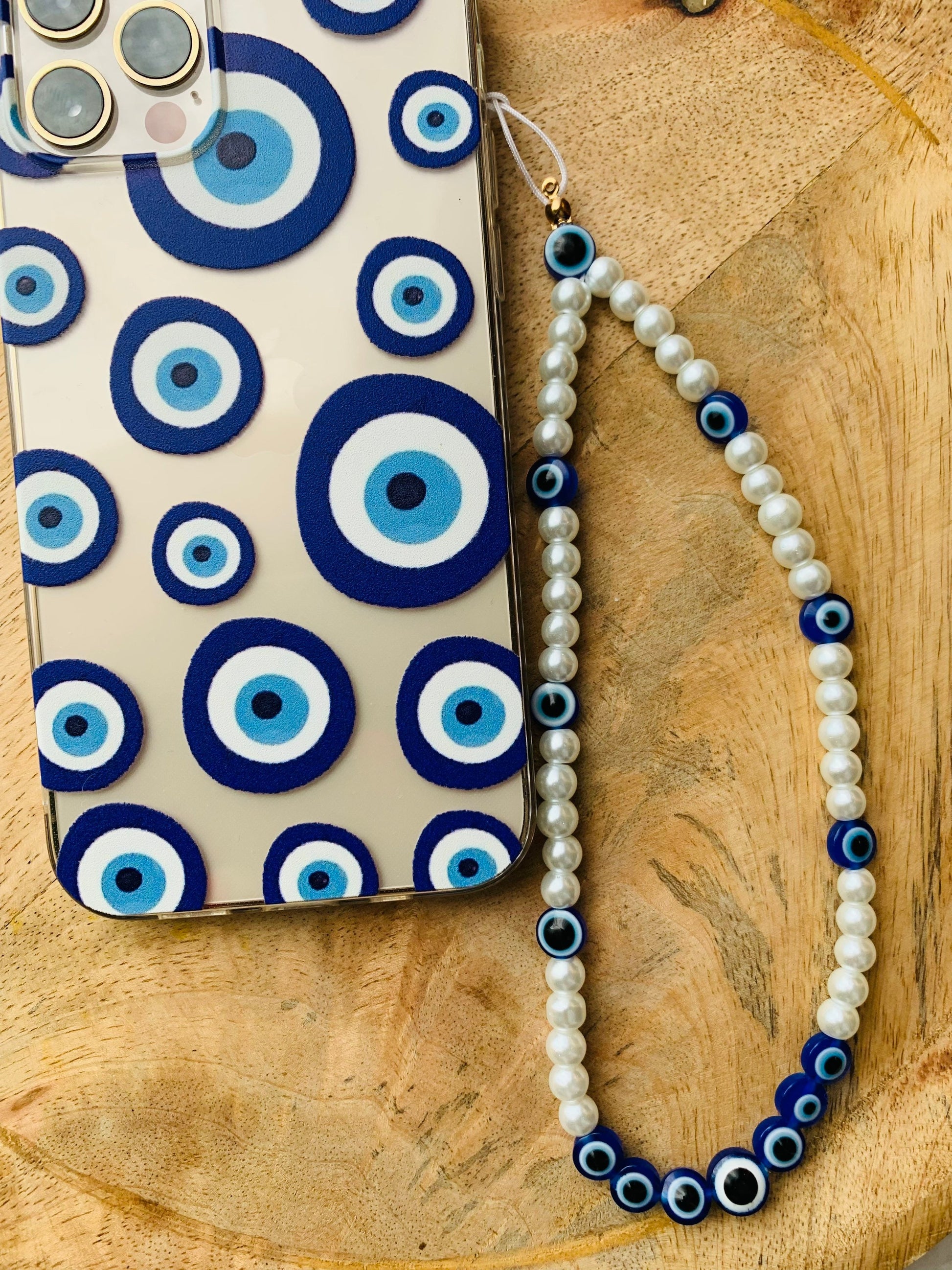 Coque de téléphone - coque iPhone - coque et son bijou de téléphone - seule ou en duo - nazar