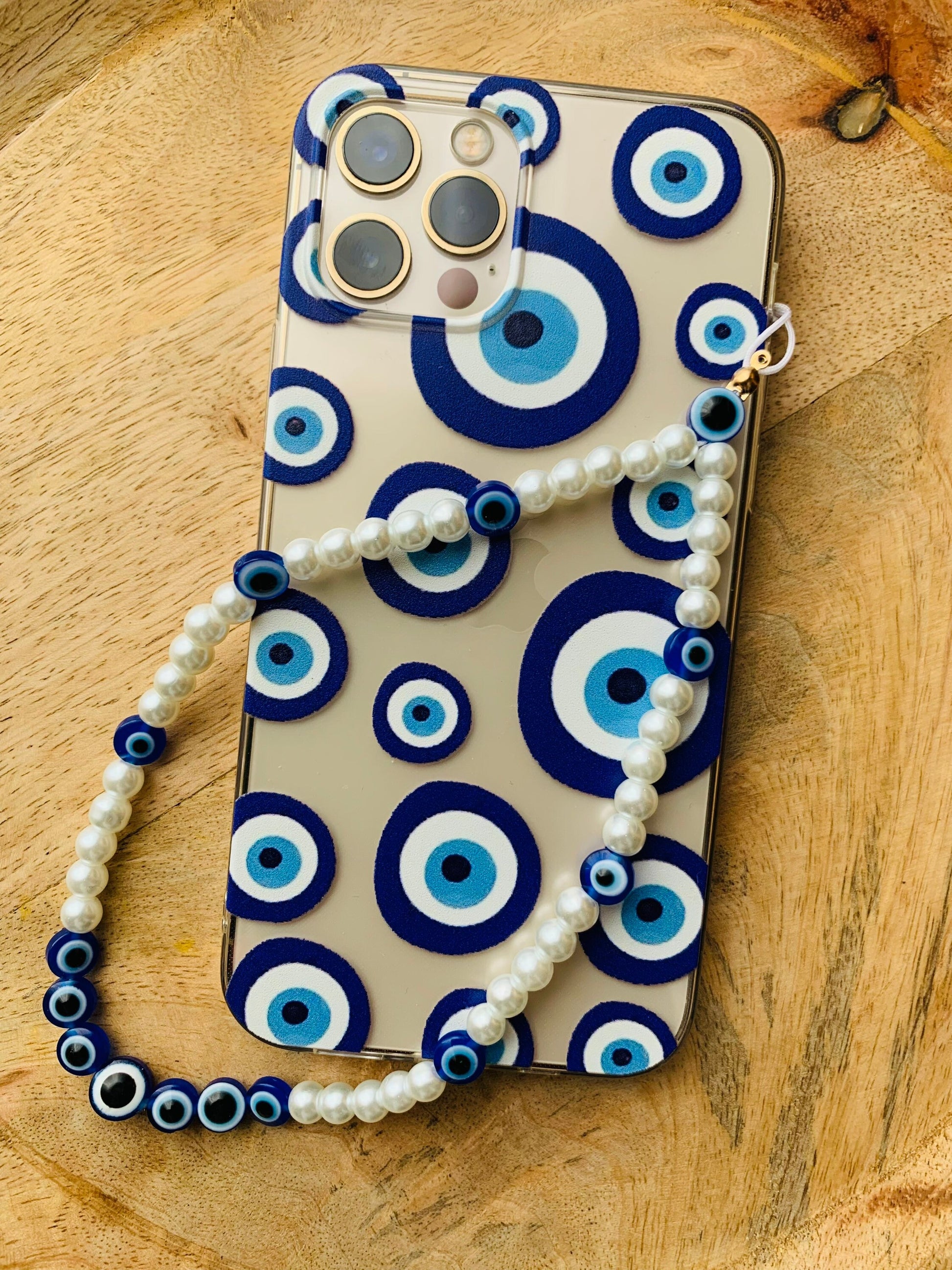 Coque de téléphone - coque iPhone - coque et son bijou de téléphone - seule ou en duo - nazar